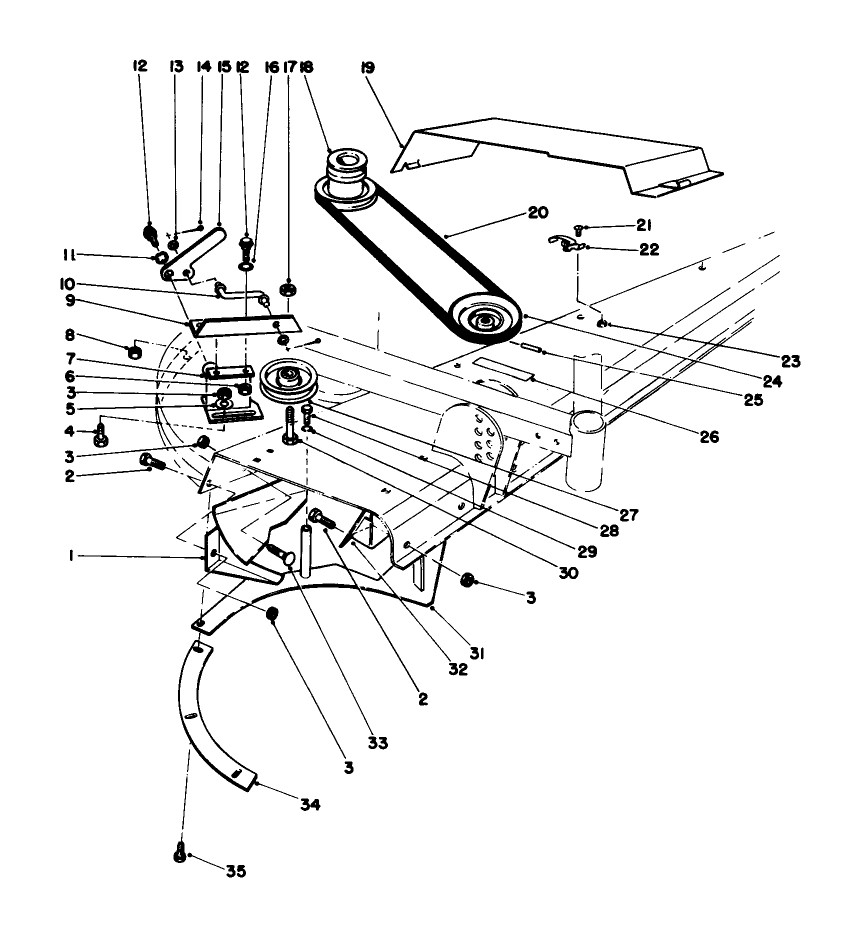 Grass Collection System Model No. 30576 (optional) (continued)