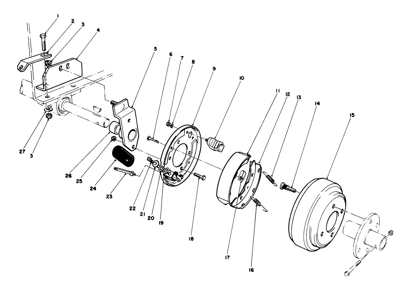 Brake Kit Model No. 30758 (optional)