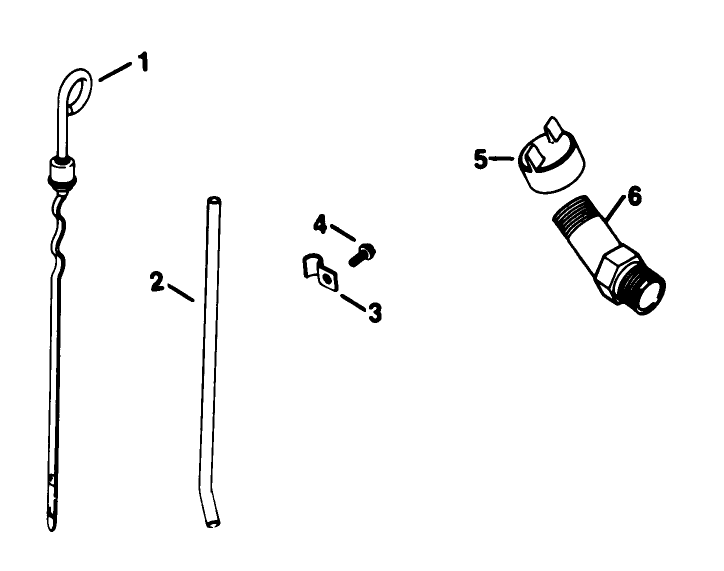 Dipstick Kohler Engine Model No. Kt17qs Type No. 24324
