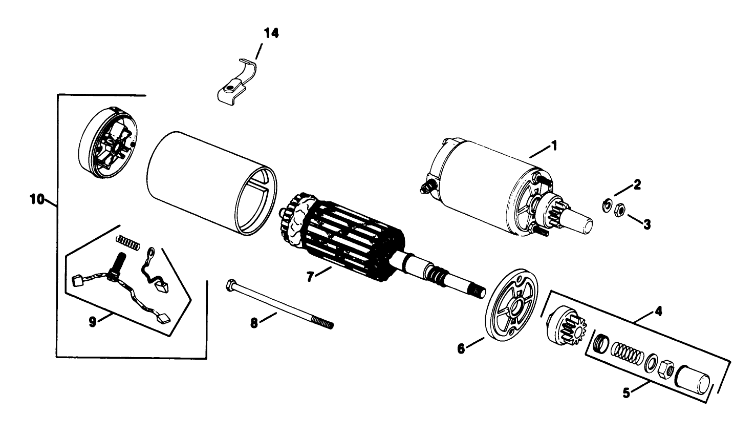 Electric Start Kohler Engine Model No. Kt17qs Type No. 24324
