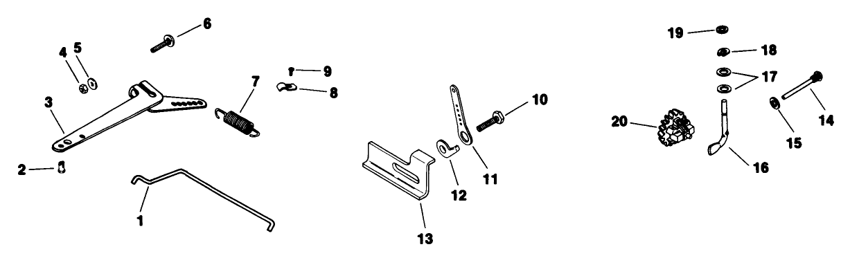 Governor Kohler Engine Model No. Kt17qs Type No. 24324