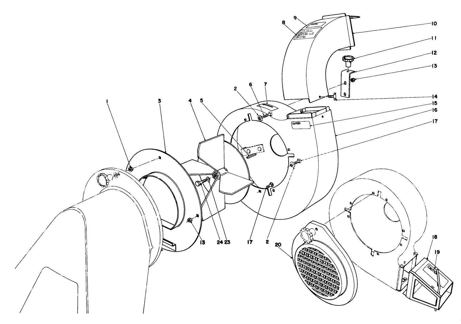 Blower Assembly (model 62912 & 62923)