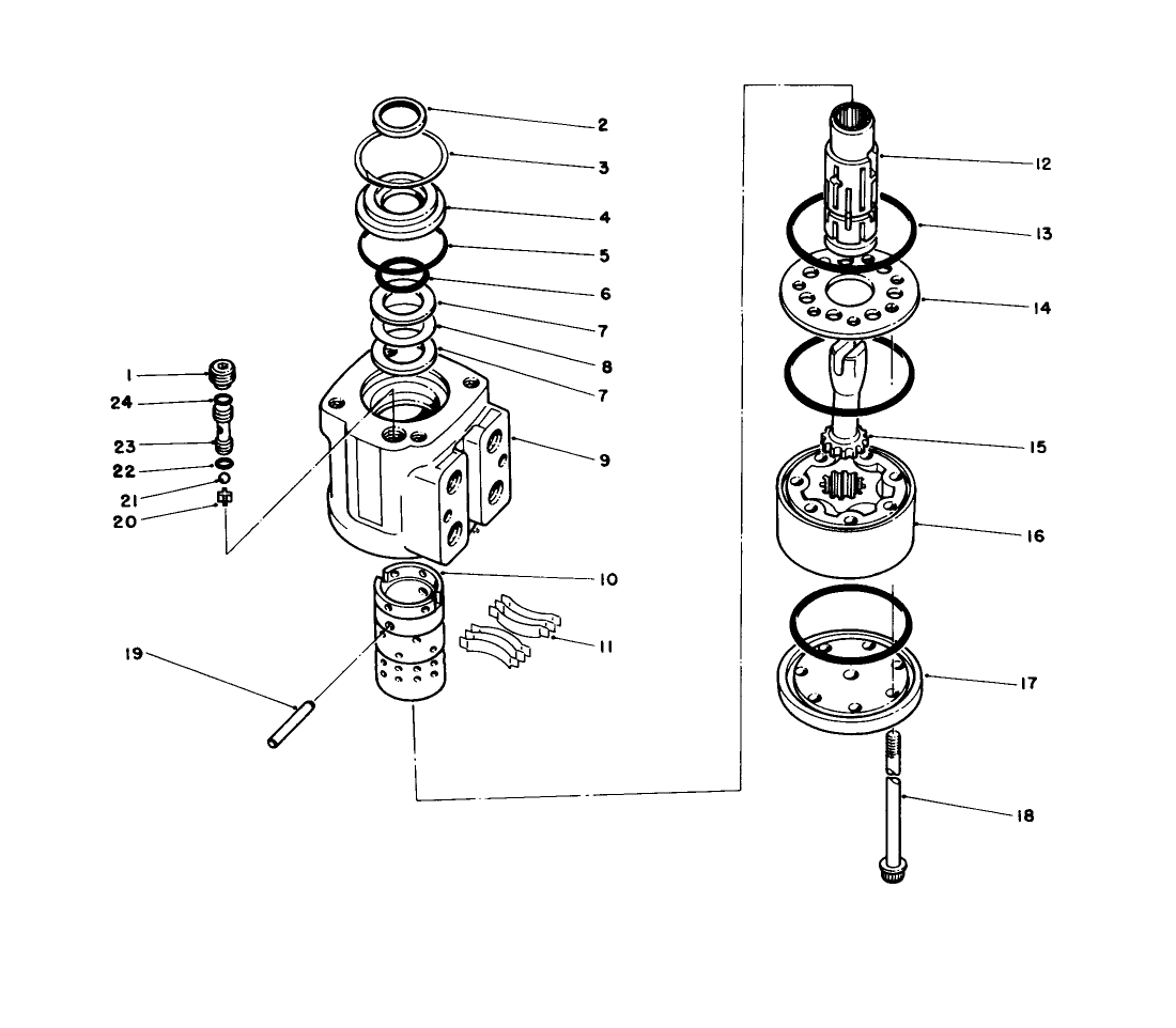 Power Steering Valve Assembly No. 58-3950