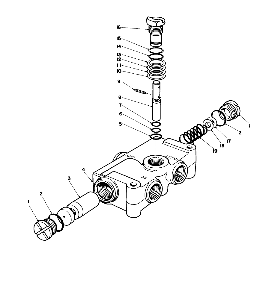 Priority Flow Control-Valve Assembly No. 58-5490