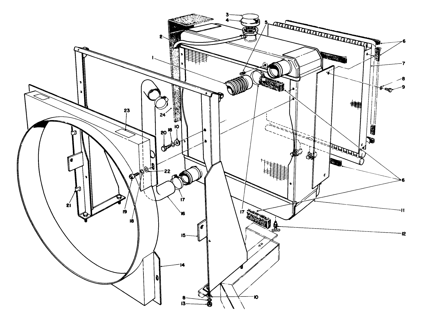 Radiator & Oil Cooler Assembly