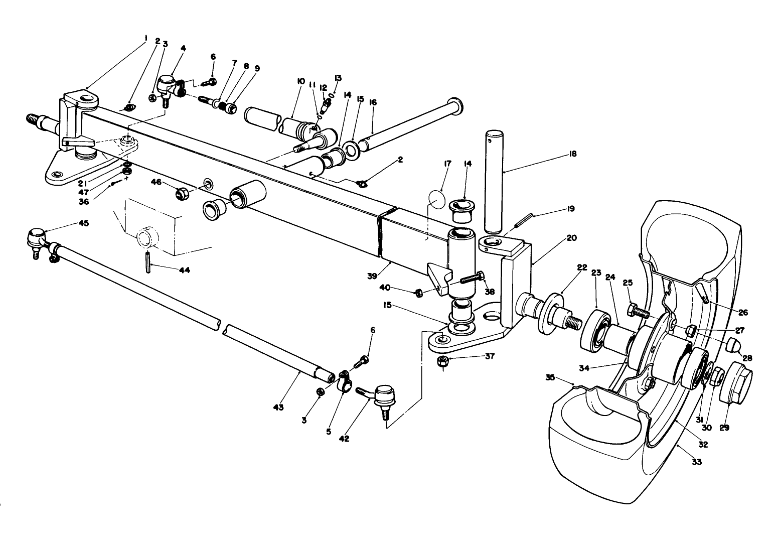 Steering Axle