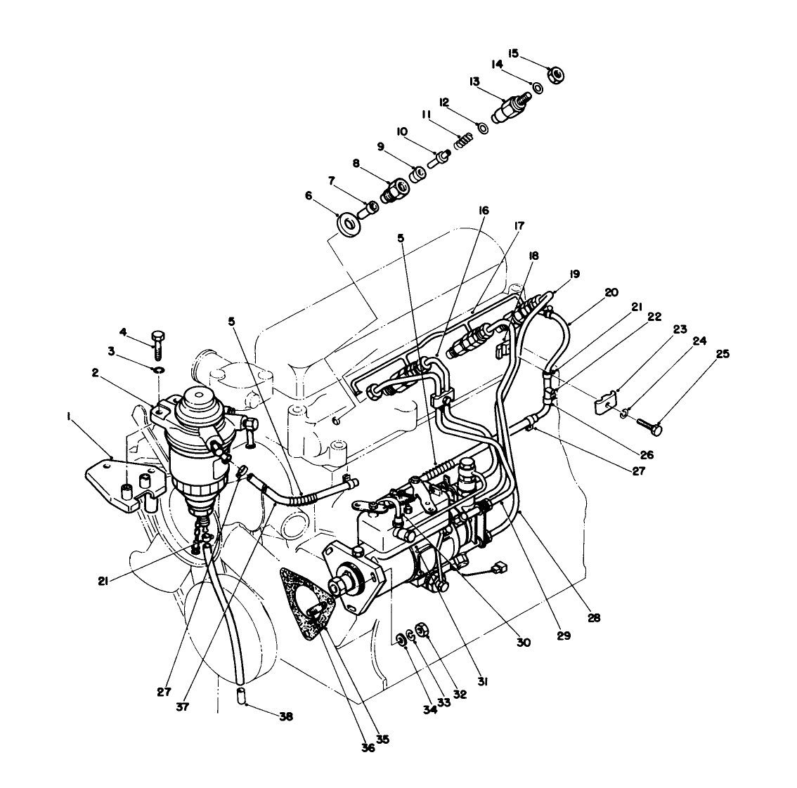 Fuel System Injection Pump & Nozzle Components