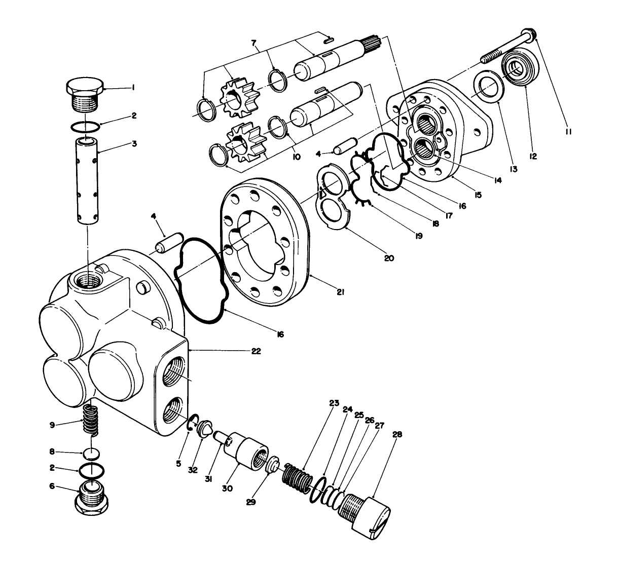 Gear Pump Assembly No. 58-5650
