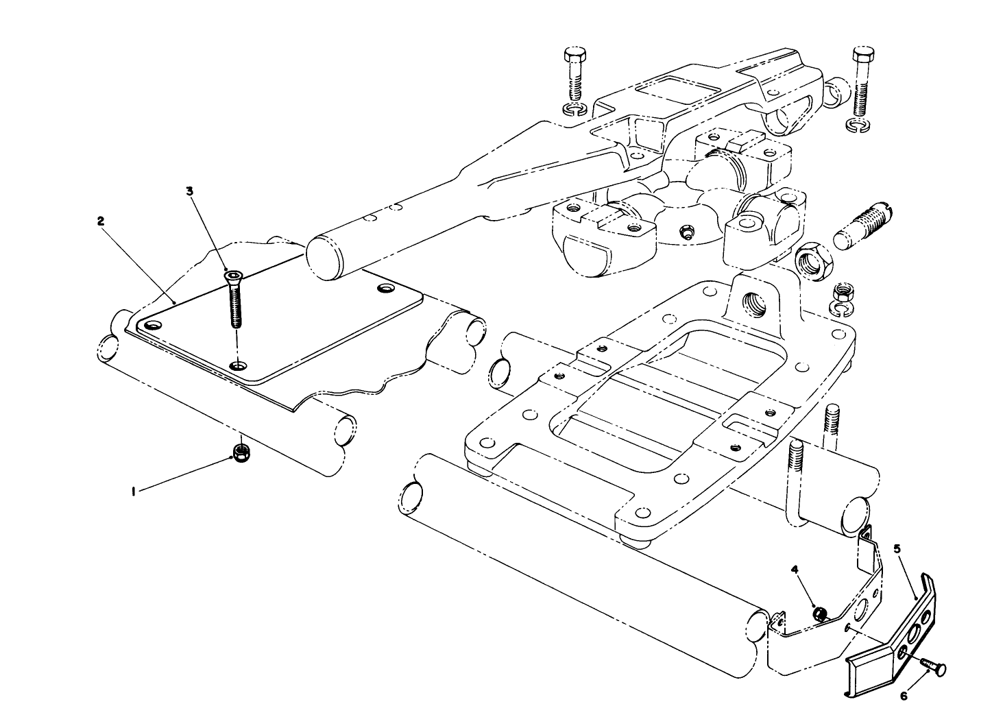 Cutting Unit Flotation Kit Model No. 03760 (continued) (cutting Units No. 2 & 3)