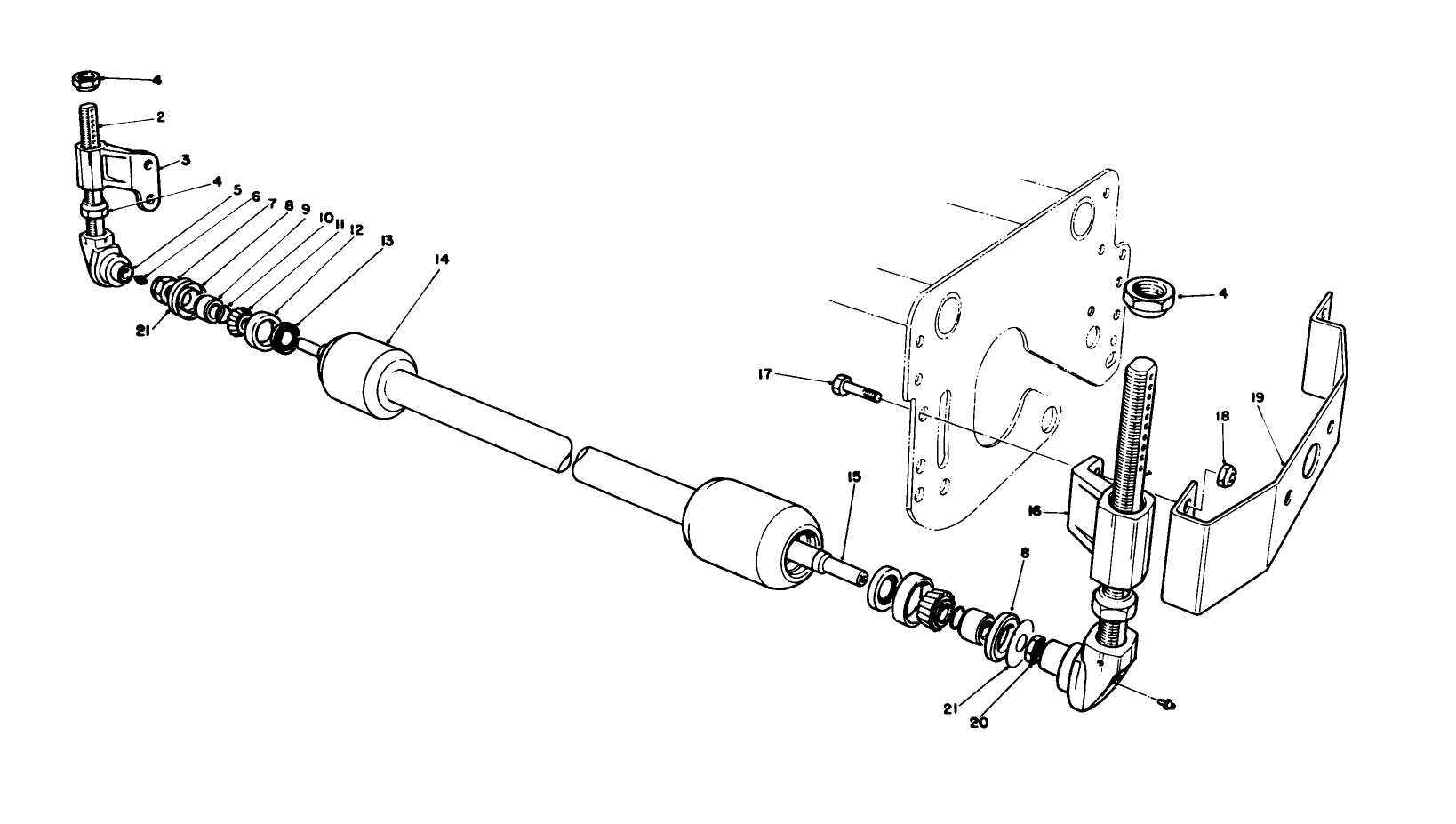 Sectional Roller Kit Model No. 03738 (optional)