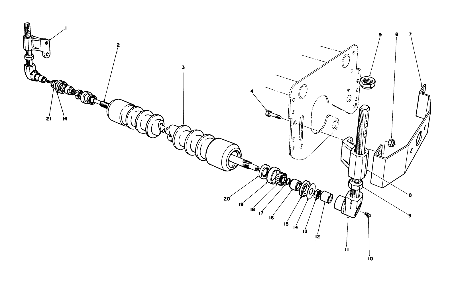 Wiehle Roller Kit Model No. 03740 (optional)