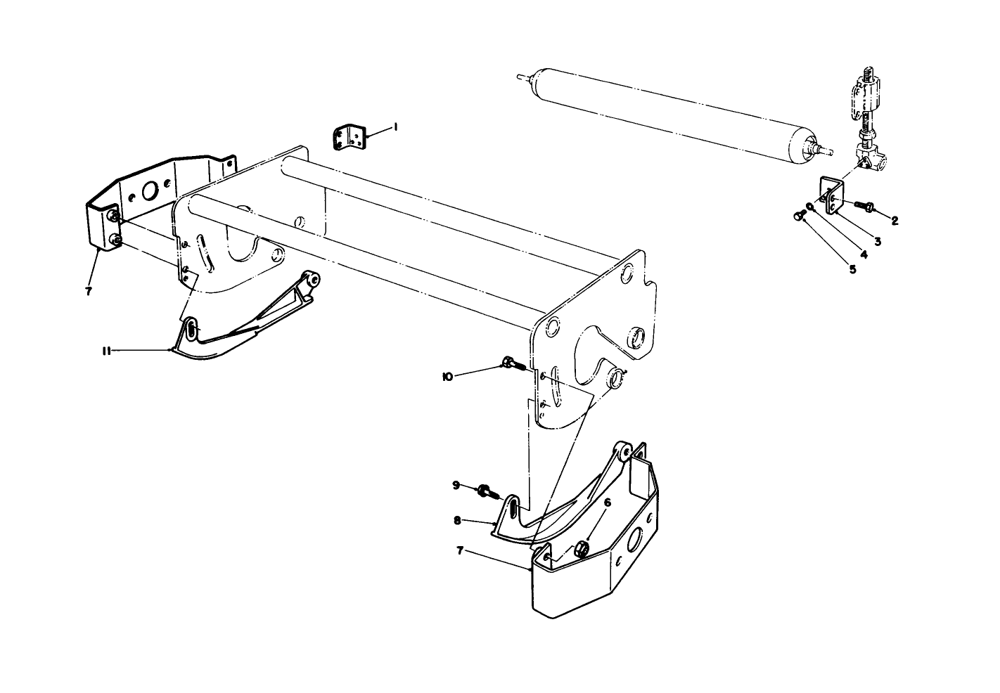 Side Skid Kit Model No. 03744 (optional)
