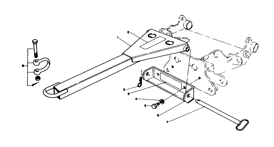 Tow Bar Assembly No. 58-7020
