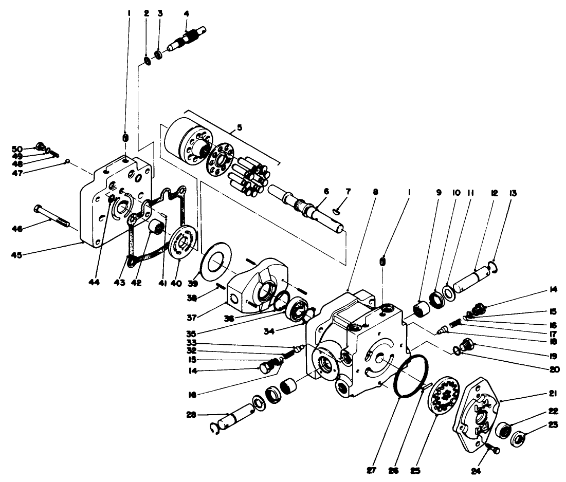 Hydraulic Pump Assembly No. 61-0080
