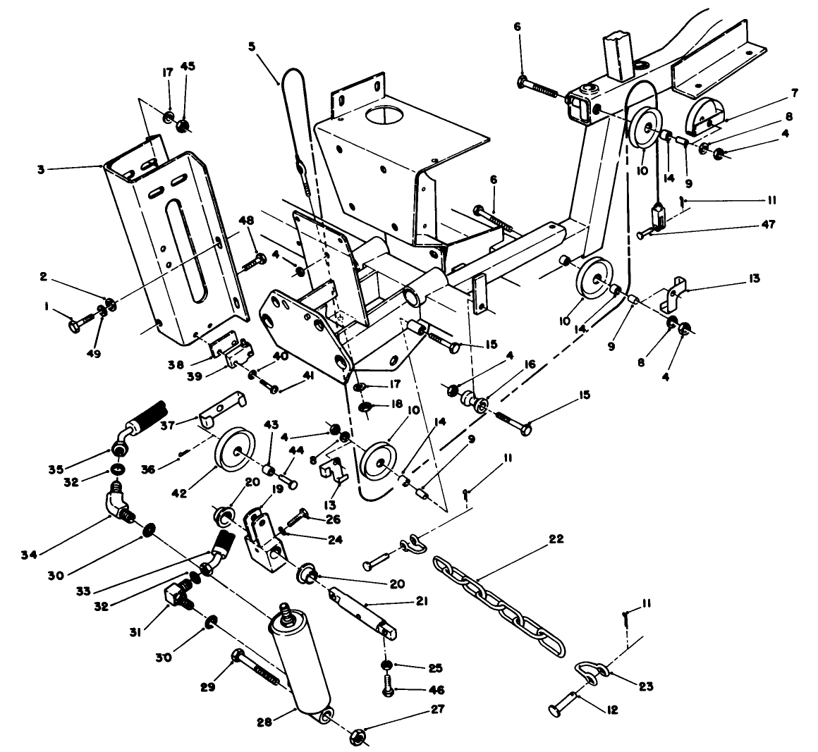 Cutting Unit Lift Assembly