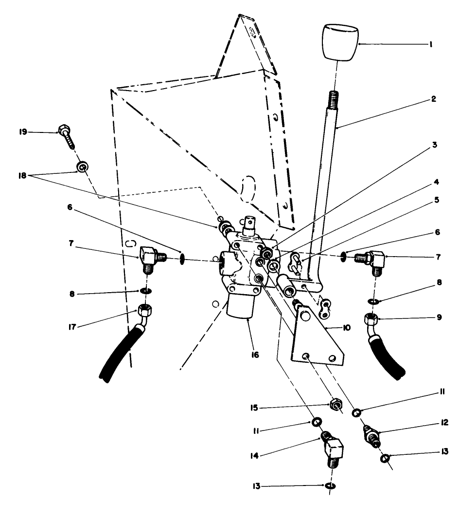 Cutting Unit Lift Control Valve Assembly