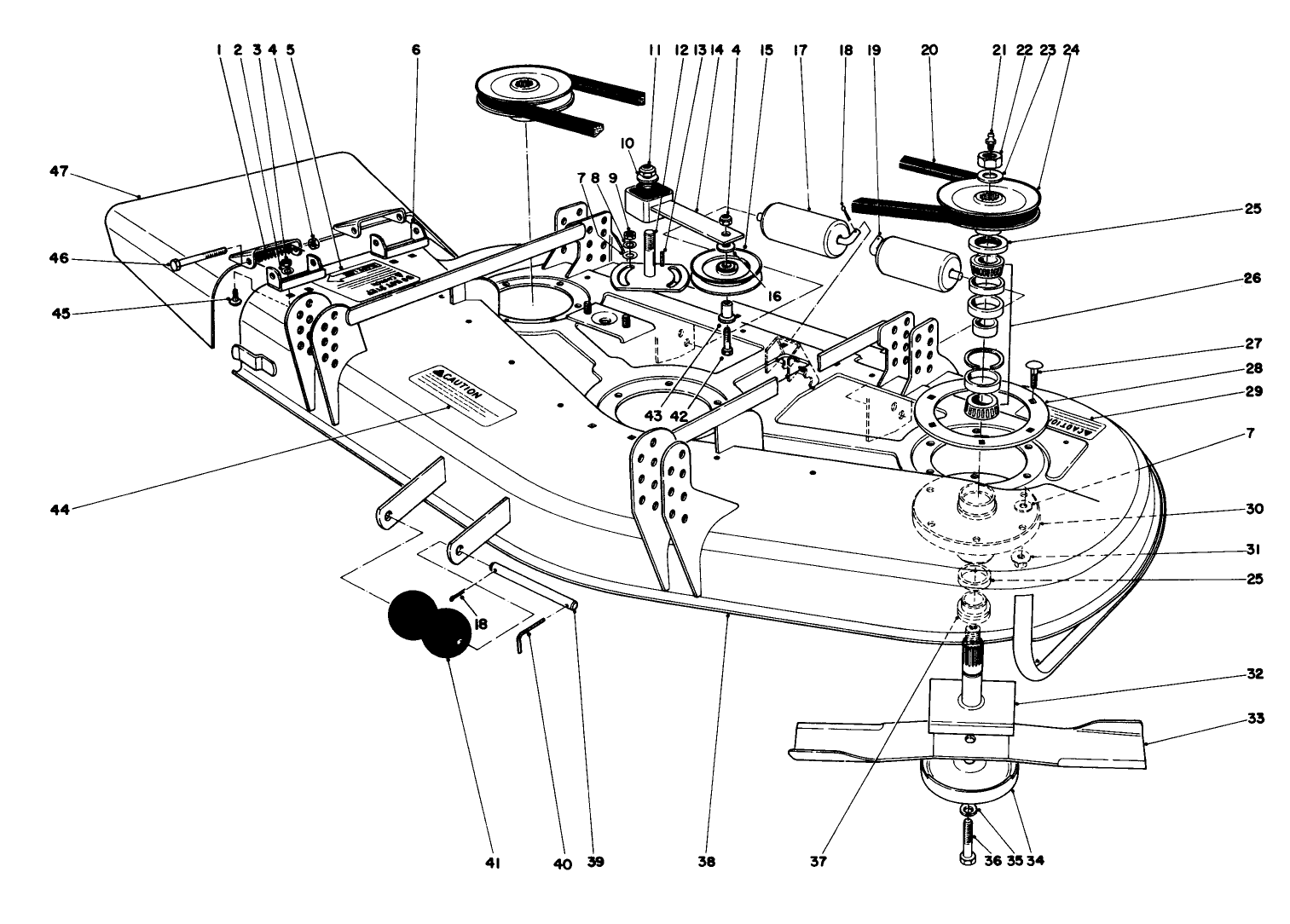 Cutting Unit Model No. 30555