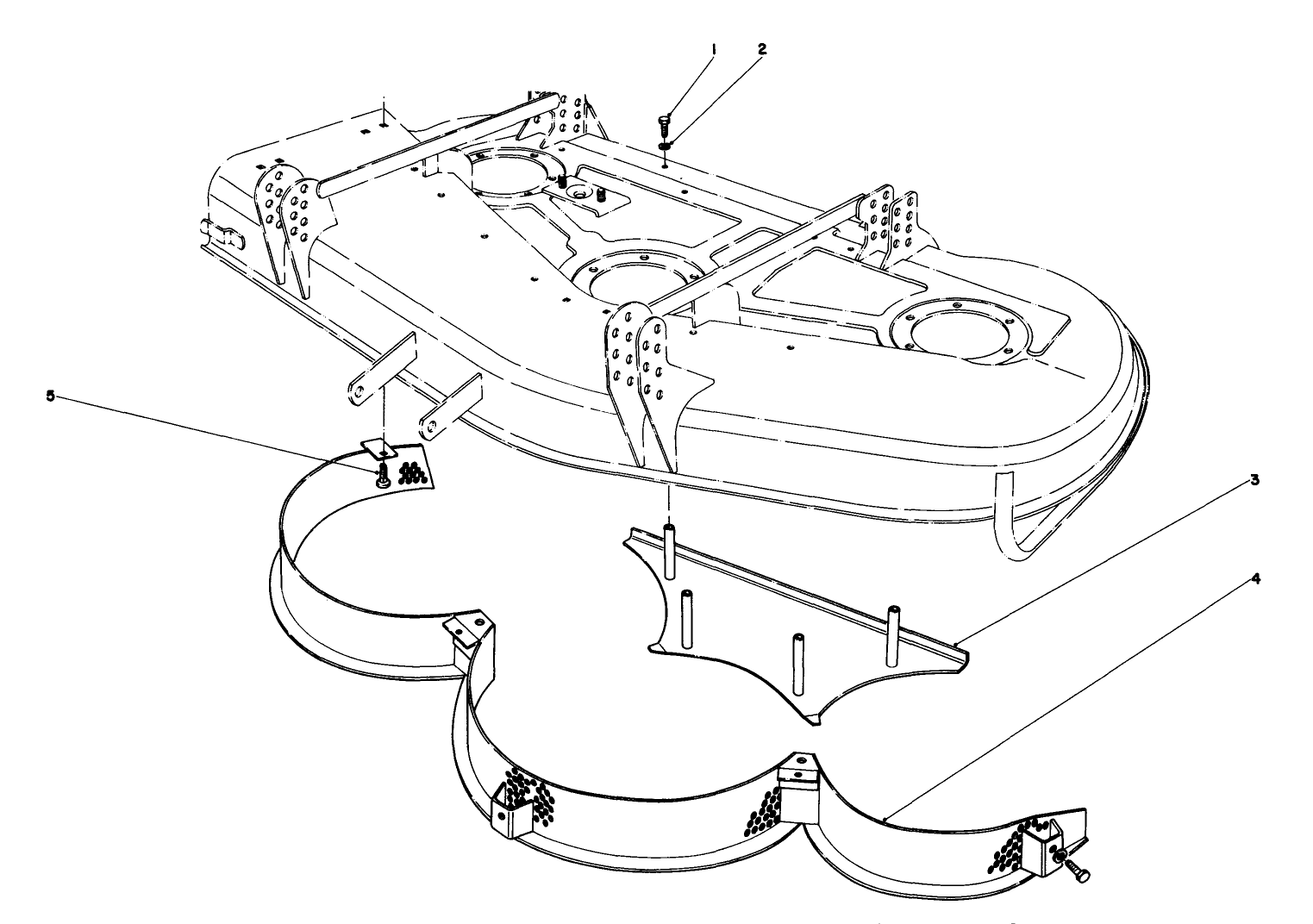 Mulcher Kit Model No. 30700 (optional) (for Cutting Unit Model 30555)
