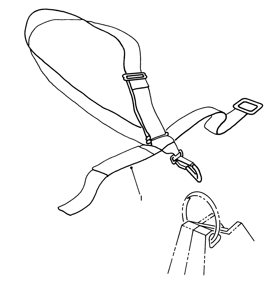 Deluxe Shoulder Belt Harness (optional)