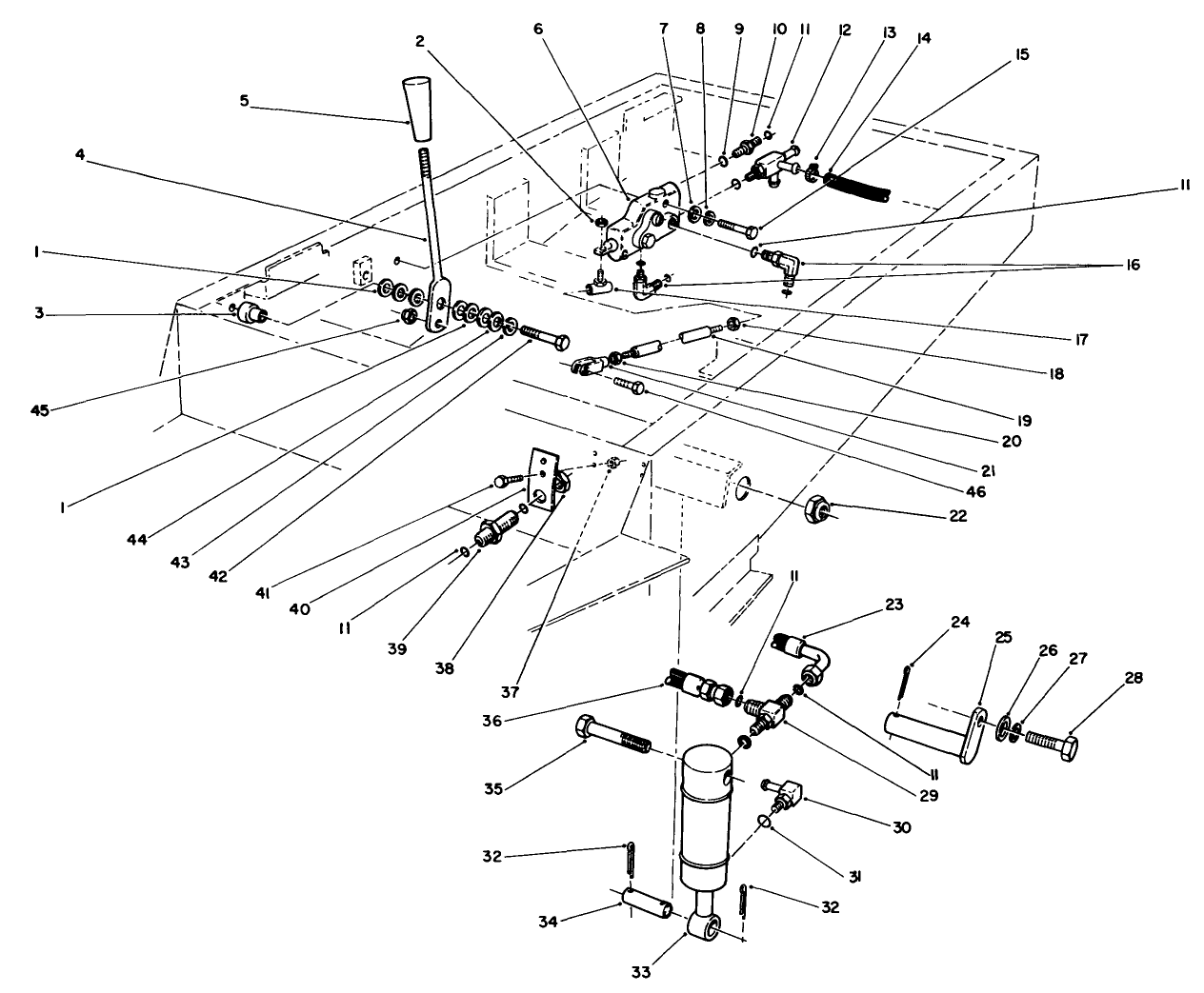 Hydraulic Lift System Assembly