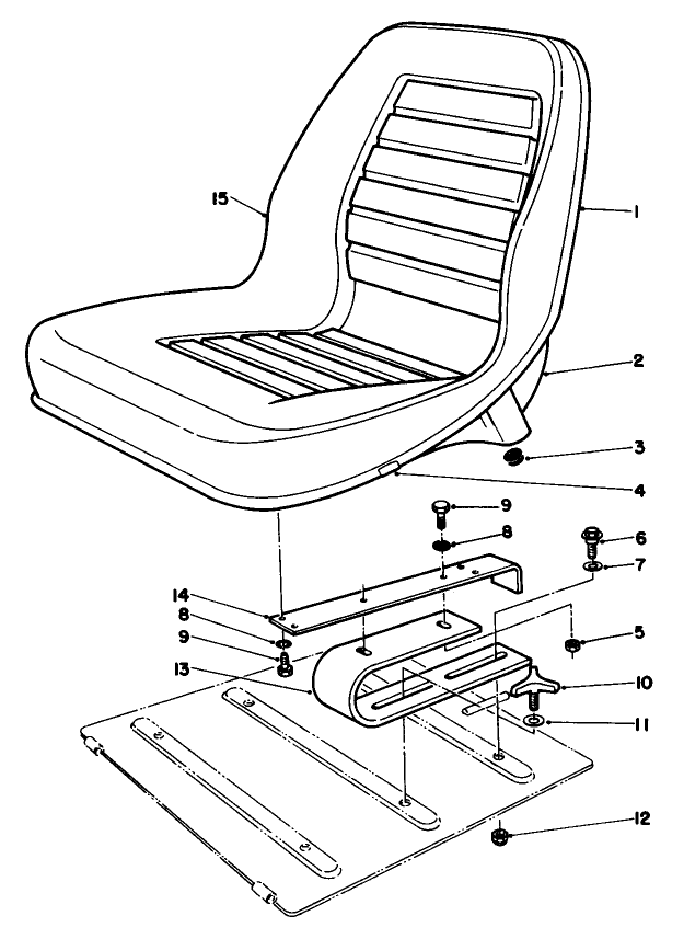 Standard Seat Kit Model No. 30769