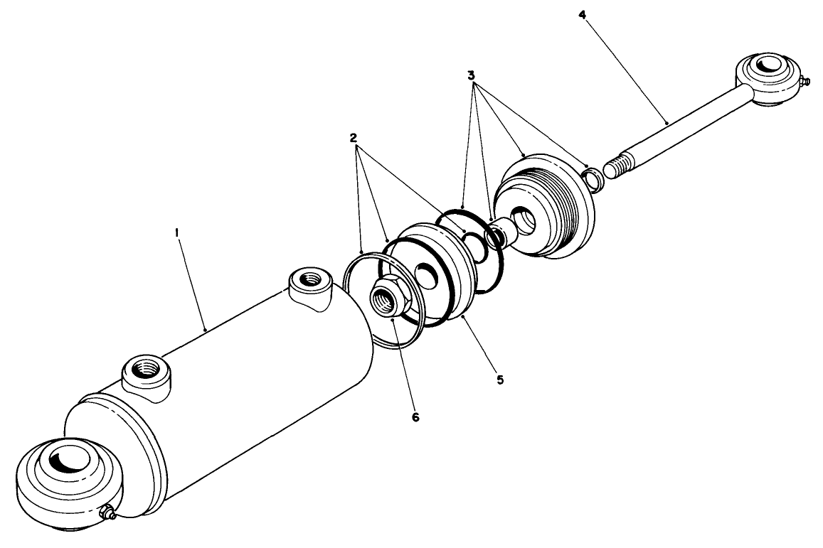 Hydraulic Cylinder No. 63-6740
