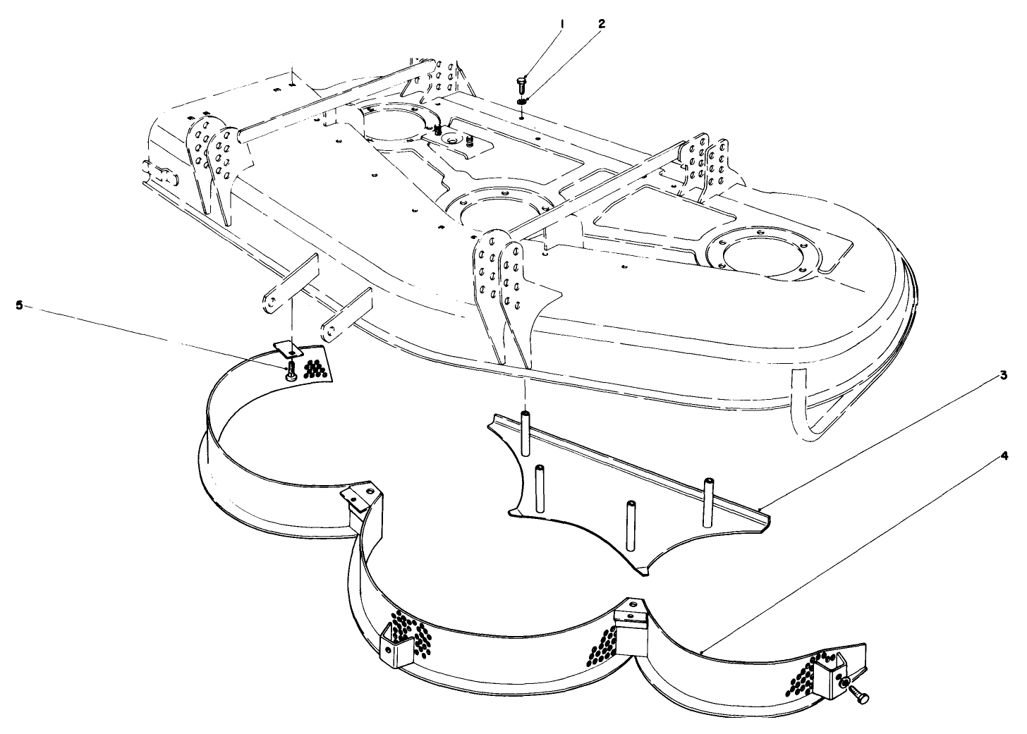 Mulcher Kit Model No. 30700 (optional) (for Cutting Unit Model 30555)