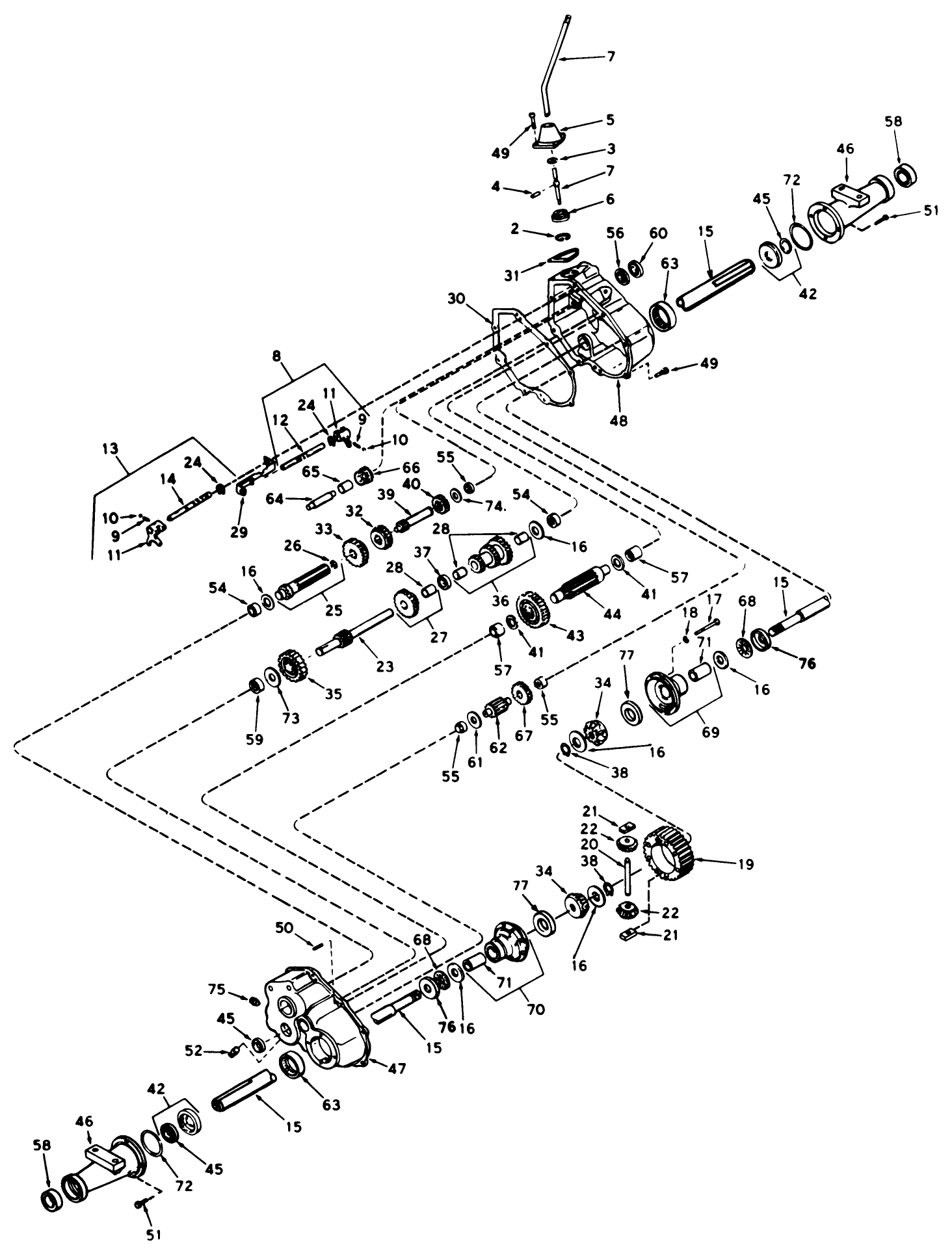 Transaxle Assembly Model No. 2361