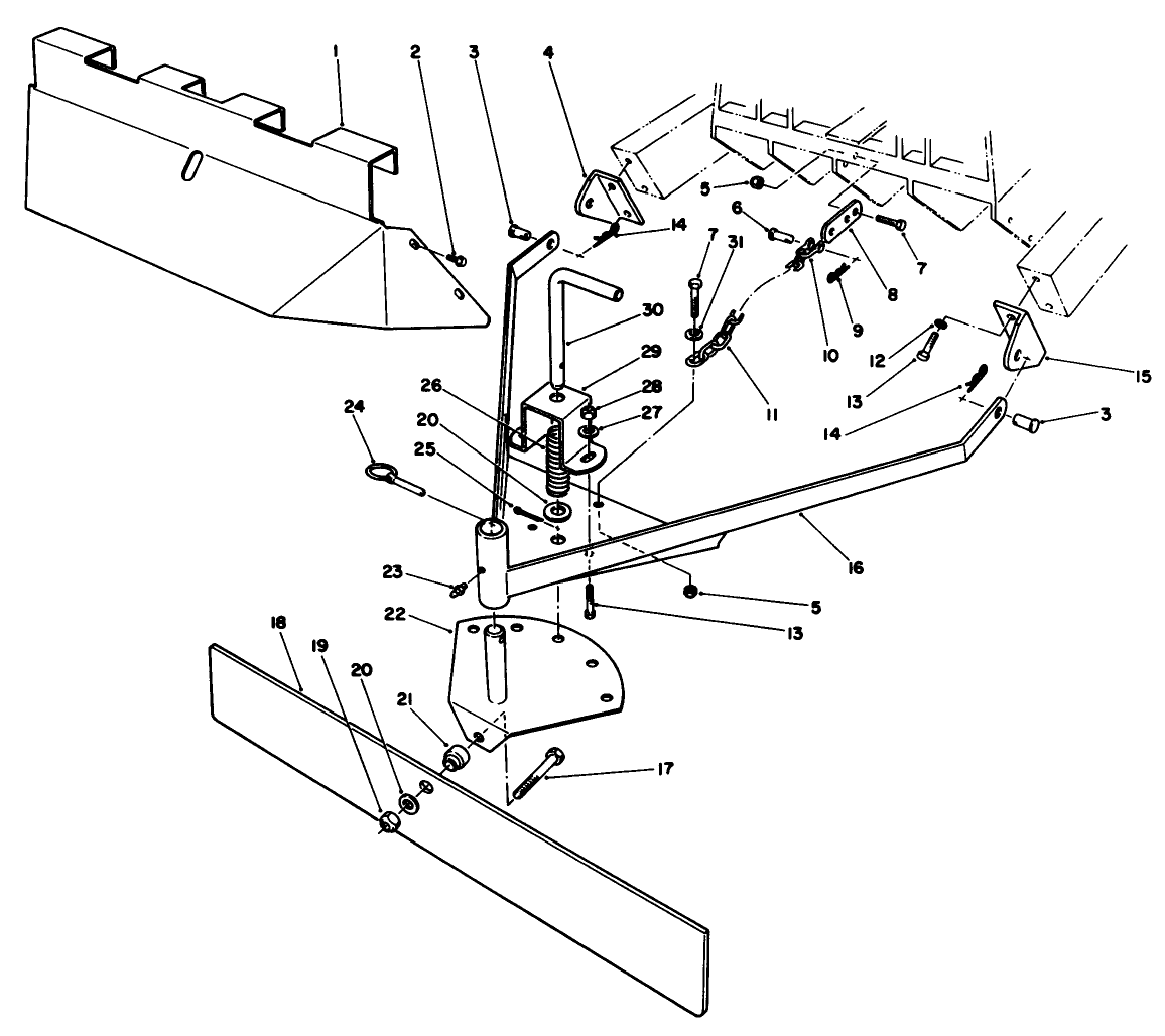 Windrower Kit Model 09150 (optional)