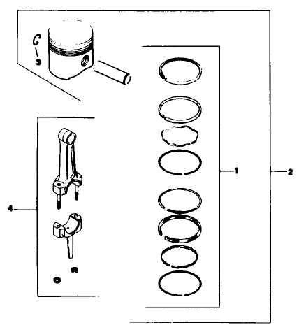 Piston & Rod-Engine Model No. M16s Spec No. 711512 (continued)