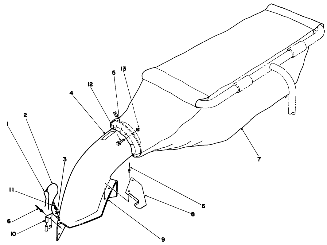 Chute & Bag Assembly