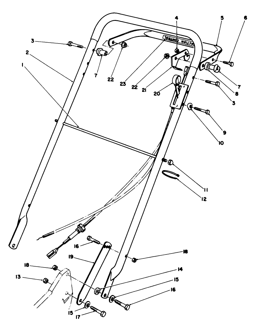 Handle Assembly (model 22035)