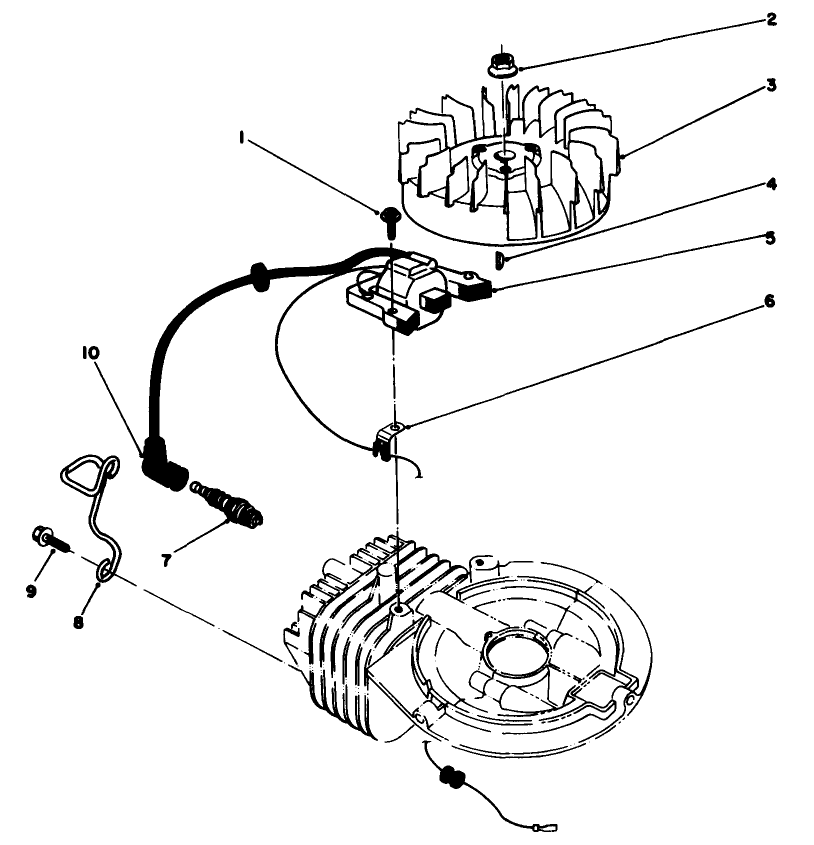 Engine Assembly Model No. 47ph7 (continued)