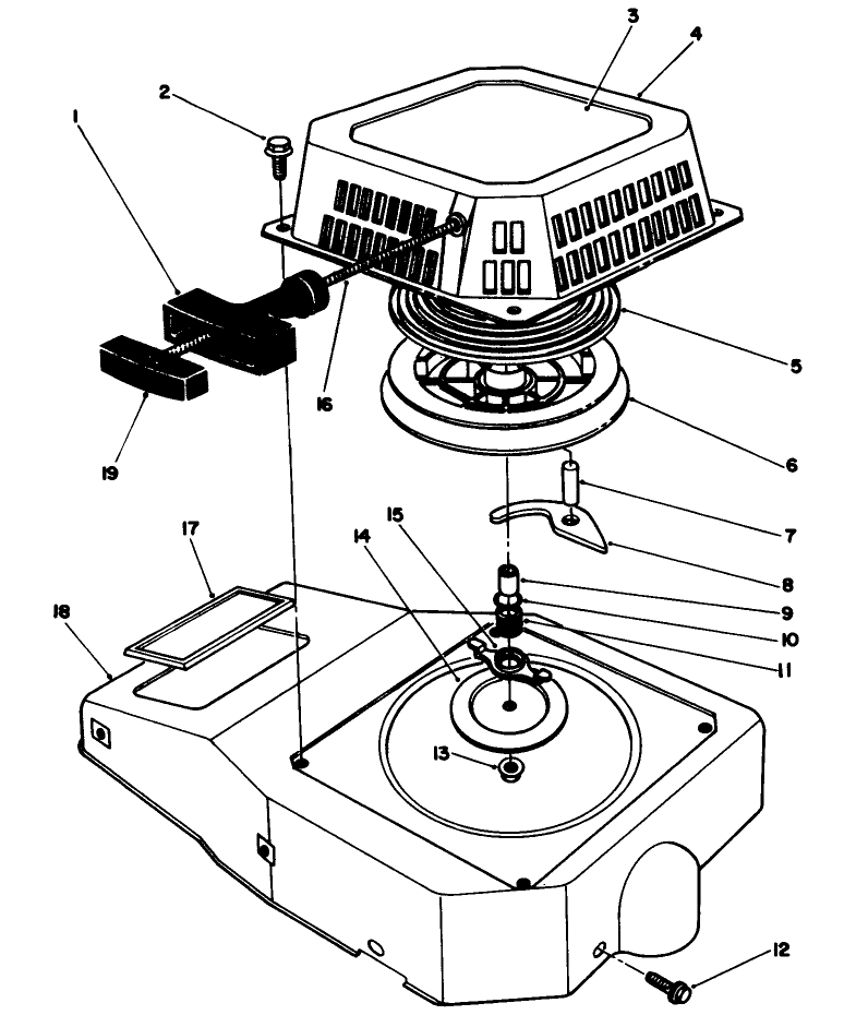 Engine Assembly Model No. Vmh-7