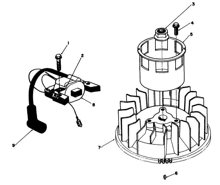 Engine Assembly Model No. Vmh-7 (continued)
