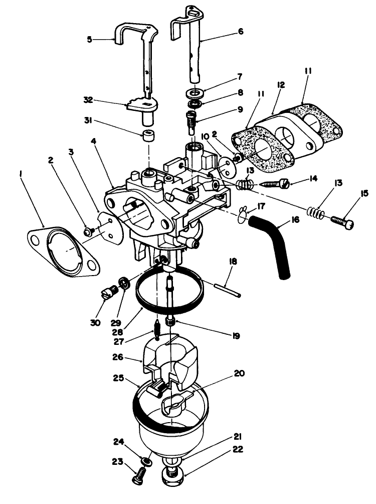 Engine Assembly Model No. Vmh-7 (continued)