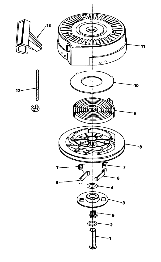 Rewind Starter No. 590642