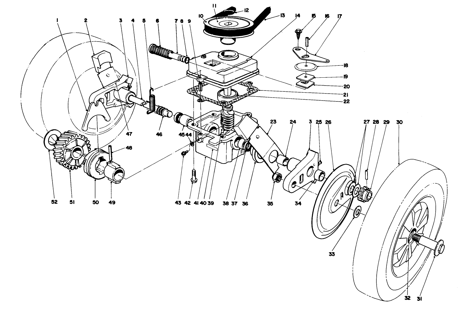 Gear Case Assembiy (continued)