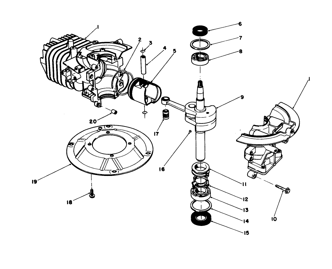 Crankshaft Assembly (model No. 47ph7)