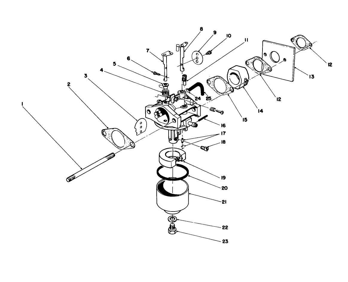 Carburetor Assembly (model No. 47ph7)
