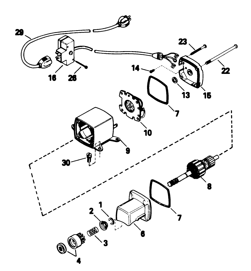 Starter Motor Kit No. 33290c