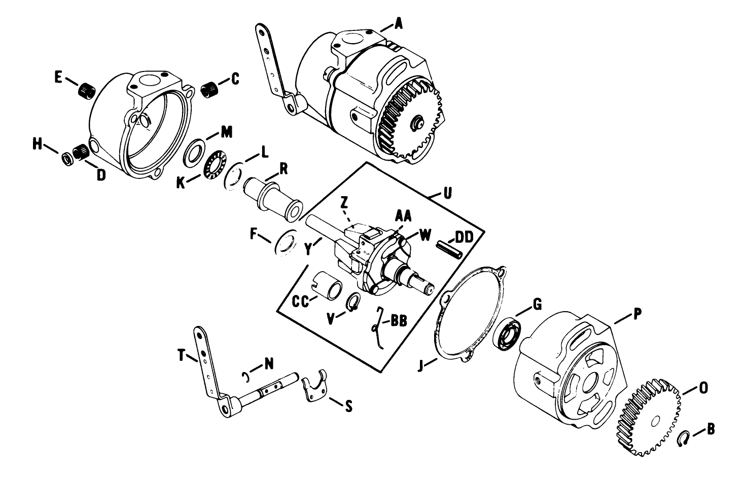 Governor Assembly Engine Model No. K582qs Type No. Ps-36315 (continued)