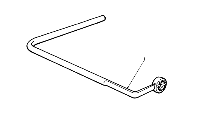 Reel Adjusting Wrench No. 42-3330