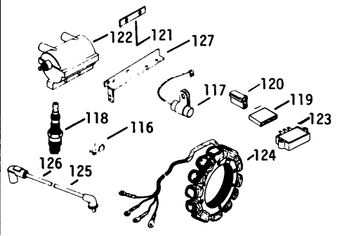 Engine Model No. K582qs Type No. Ps-36315 (continued) Ignition-Group 18