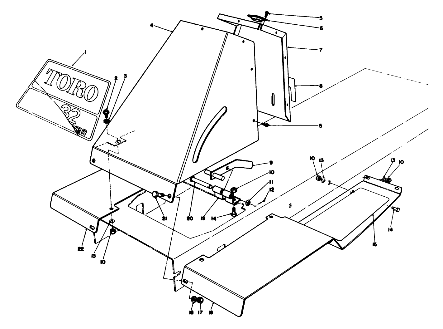 Front Tower Assembly