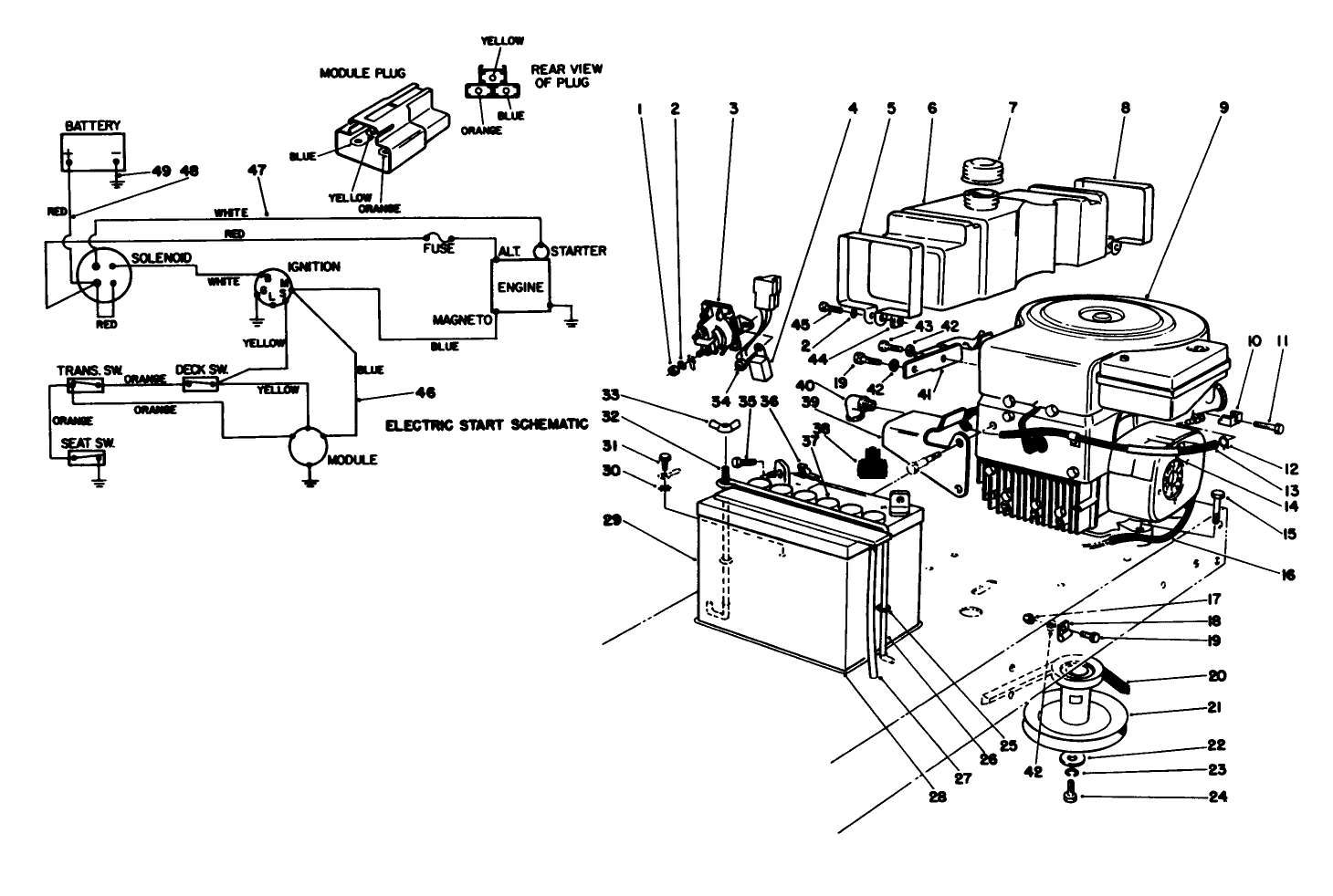 Engine Assembly (model No. 56145)