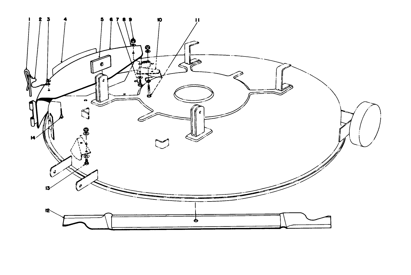 Mulcher Kit Model 59155 (optional)