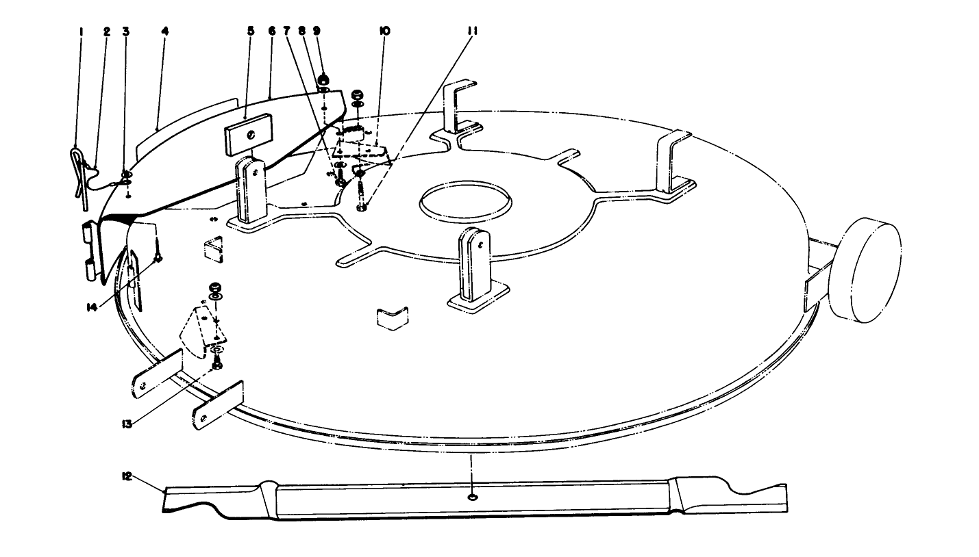 Mulcher Kit Model 59155 (optional)