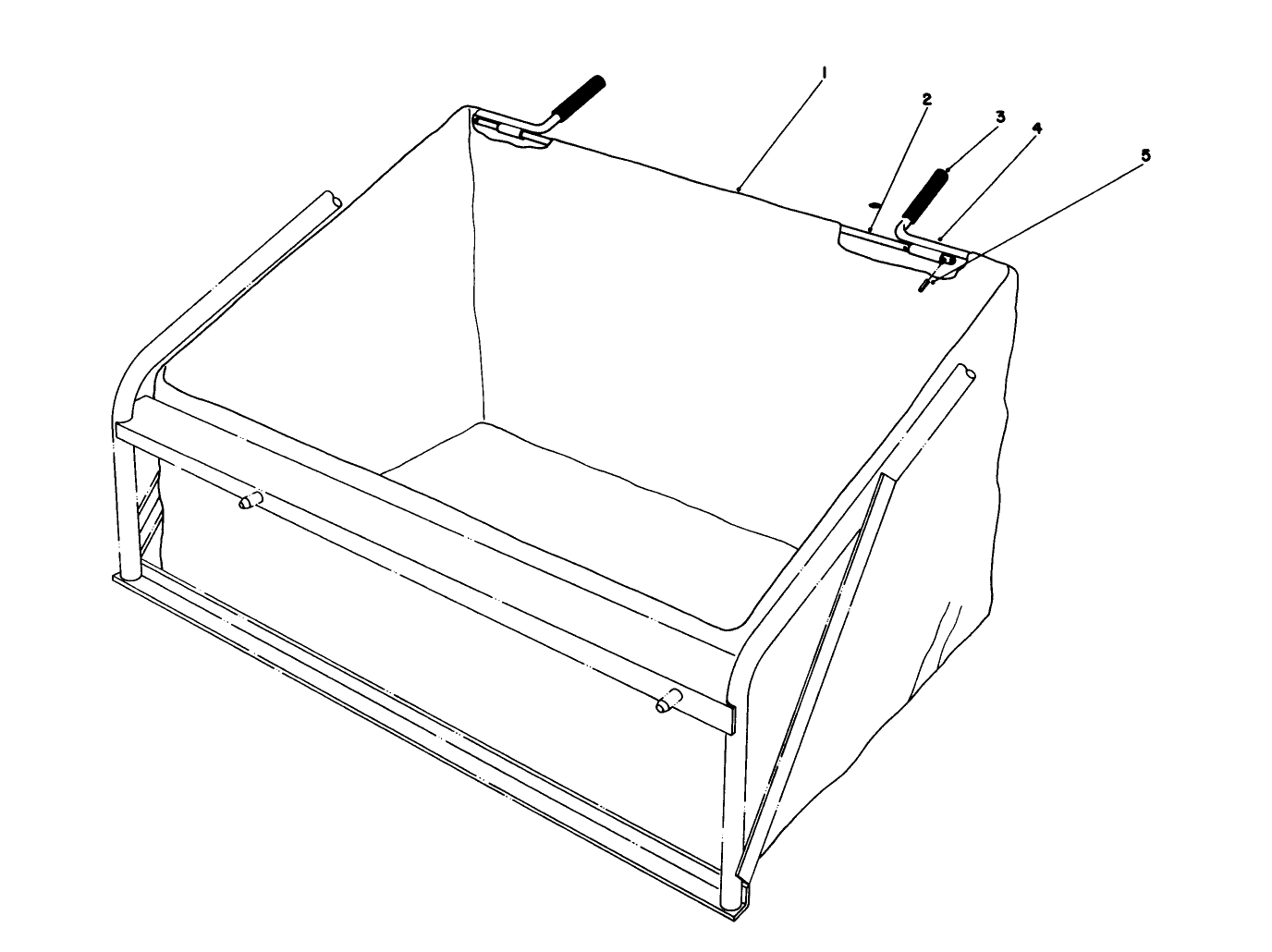 Leaf Bag Model 59123 (optional)