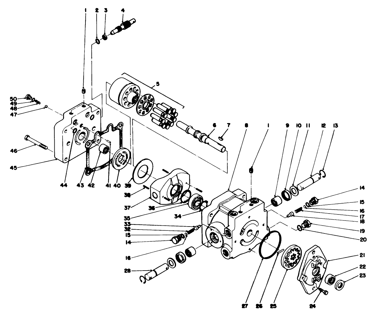 Hydraulic Pump Assembly No. 61-0080